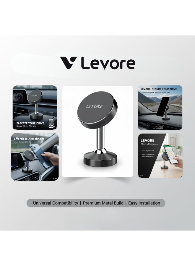 LEVORE Magnet Mini Car Holder LS61-Black - Image 4
